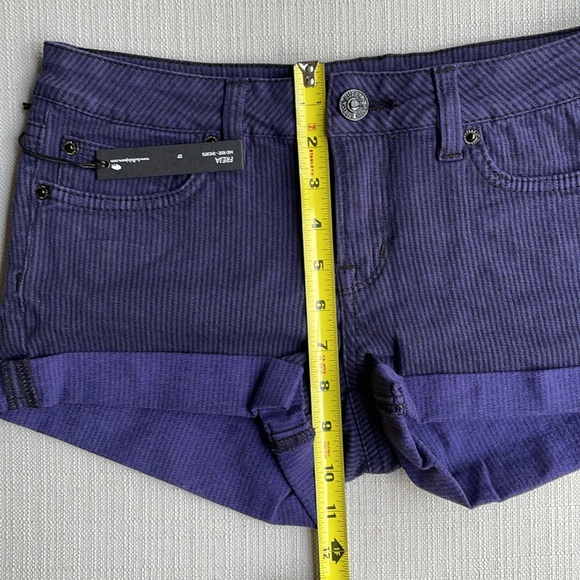 Buffalo David bitton freja mid rise shorts size 27 - Picture 9 of 11